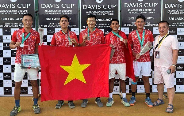 Tuyển quần vợt Việt Nam dự Davis Cup nhóm III tại Jordan